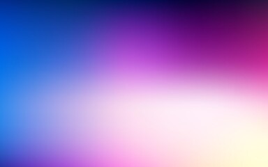Wall Mural - light pink, blue vector gradient blur template.