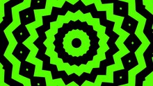 A Black And Green Mandala Pattern Background