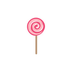 Poster - Lollipop icon design illustration template