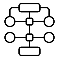 Poster - Agile statistics icon outline vector. Progress quality. Checklist data