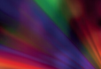 Wall Mural - light pink, red vector colorful blur backdrop.