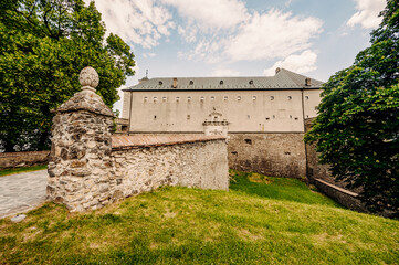 Cerveny Kamen Castle is a 13th-century castle in Slovakia. Castle with beautiful garden and park