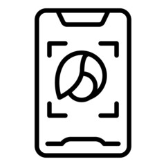 Poster - Aim client icon outline vector. Customer target. Audience focus