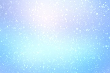 Sticker - Bright blue snow soft textured background. Winter day natural abstract illustration.