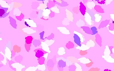 Poster - Light Pink, Red vector background with abstract shapes.