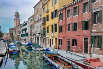 Wall Mural - Cityscape of Venice old buildings.