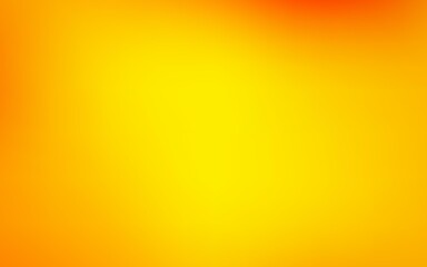 Wall Mural - light orange vector abstract blur backdrop.
