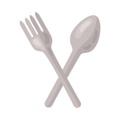 Poster - fork and spoon