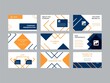 Creative Company Investment Pitch Decks Vector Template Design. Elegant and Modern Styling to convince any message. Colorful Design and appealing business presentation template. Investment pitch
