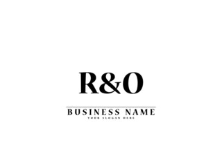Letter RO Logo, Creative ro r&o Logo Icon Vector Image For Your Simple Fashion, Apparel and Clothing Brand or all kind of use