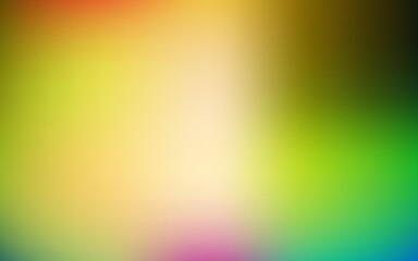 Wall Mural - light multicolor vector abstract blur template.