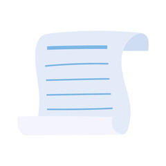 Sticker - paper supply icon