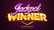 © Fauzan - Jackpot winner text style effect