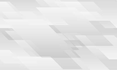 Leinwandbilder - Abstract geometric white and gray color background. Vector, illustration.