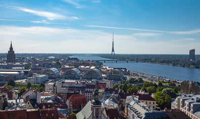 Wall Mural - Riga, the capital of Latvia