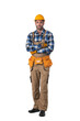 © alotofpeople - Construction Worker on White