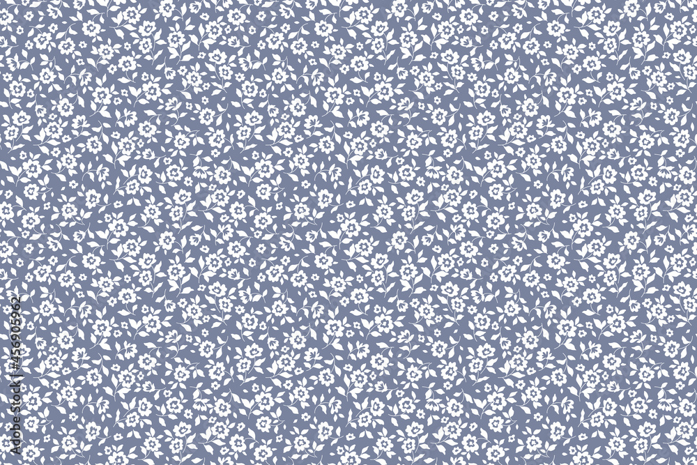 Cute floral pattern in the small flowers. Seamless vector texture ...