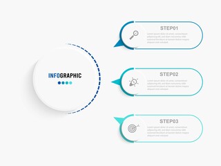Wall Mural - Business data visualization. Process chart. Abstract elements of graph, diagram with steps, options, parts or processes. Vector business template for presentation. Creative concept for infographic.