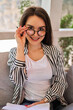 © Тарас Нагирняк - Portrait of beautiful business woman in glasses.