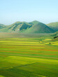 © robertharding - Lentil fields in Castelluccio di Norcia during the high season, Umbria