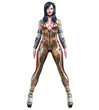 © vladnikon - 3D comics cosplay anime secret agent woman.