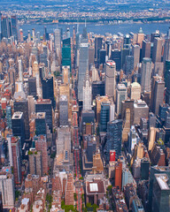 Canvas Print - New York Aerial Views