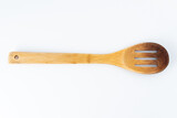 Fototapeta Pokój dzieciecy - wooden spoon isolated on white background