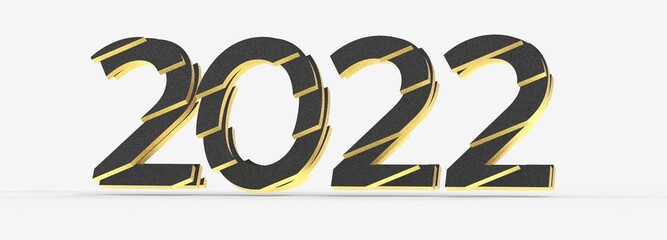 Poster - 2022 year , Preparation for merry Christmas and happy new year concept.