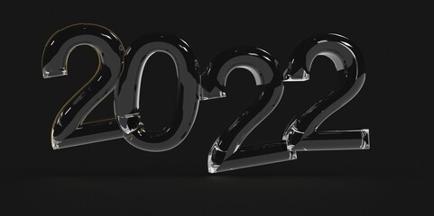 Poster - 2022 year , Preparation for merry Christmas and happy new year concept.