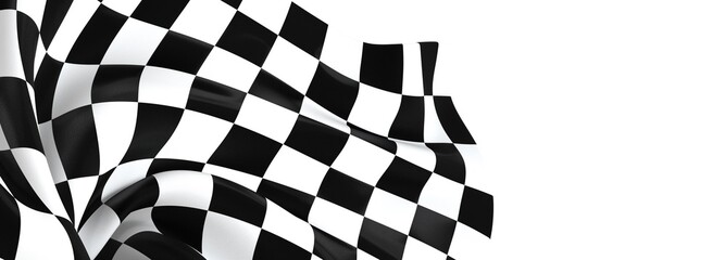 Aufkleber - checkered flag, end race background