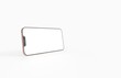 © vegefox.com - smartphone  With Blank Screen in 3d