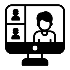 Sticker - Video Conference

