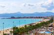 Mallorca El Arenal beach and sea views