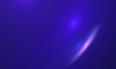Wall Mural - Fictional 3d digital illustration of celestial bodies in blue violet light. Deep space, stars, planets abstraction. Great as blank, template, wallpaper or background. Astro, techno, sci fi concept.