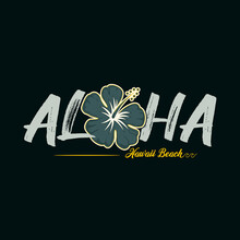 Aloha Stylish T-shirt And Apparel Trendy Design , Typography, Print, Vector Illustration. Global Swatches.
