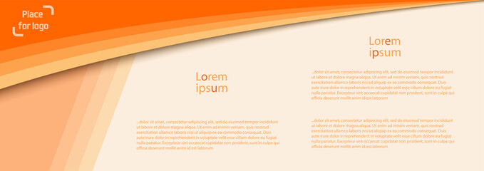 Wall Mural - Vector flyer template. Rainbow background with copy space for inspirational and encouraging thoughts