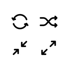 Poster - Set of black icon design collection vector