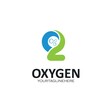 oxygen icon vector concept design web