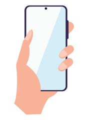 hand using smartphone