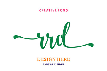 RRD lettering logo is simple, easy to understand and authoritative