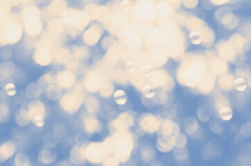 Wall Mural - blurred abstract background with bokeh