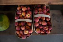 Baskets Of Peaches