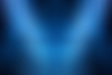 Poster - Blue light gradient abstract background blurred empty studio room backdrop wallpaper. use for showcase or product your. copy space for text