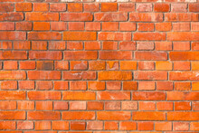 Red Brick Wall Background Or Texture