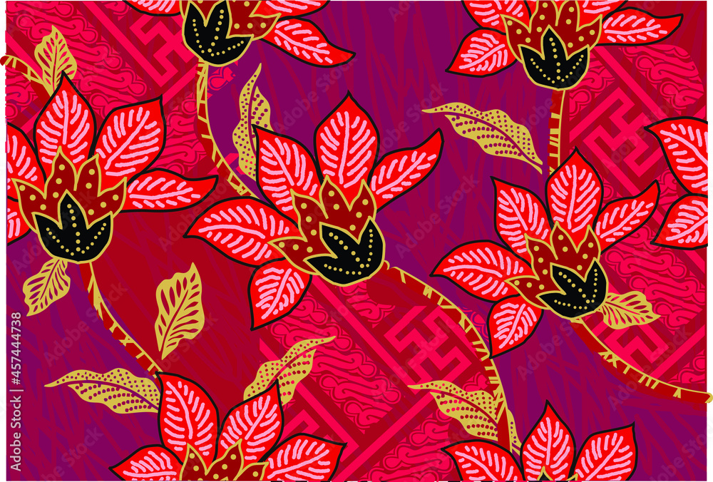 Indonesian batik motifs with very distinctive patterns. exclusive ...
