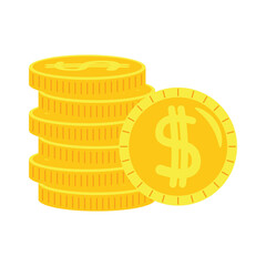 Poster - Money coins icons