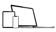 Laptop Computer, Tablet Pc, Smartphone
