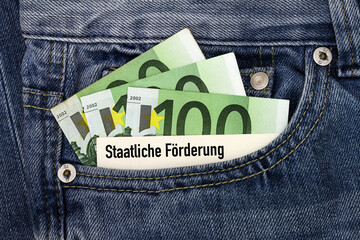 Sticker - Staatliche Förderung