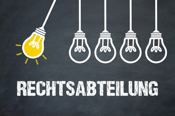 Poster - Rechtsabteilung