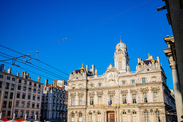 L'hôtel de ville de Lyon Terreaux